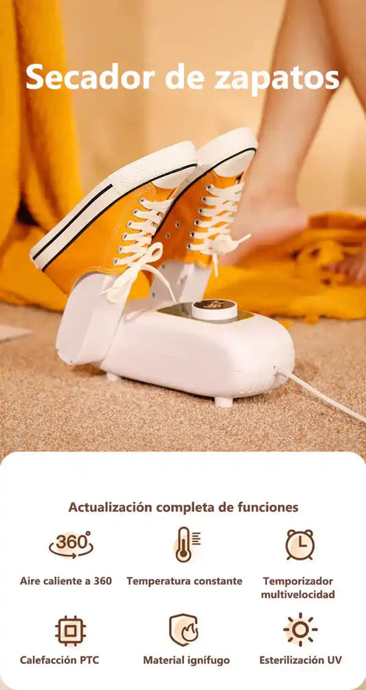 SECADOR PORTÁTIL DE CALZADO