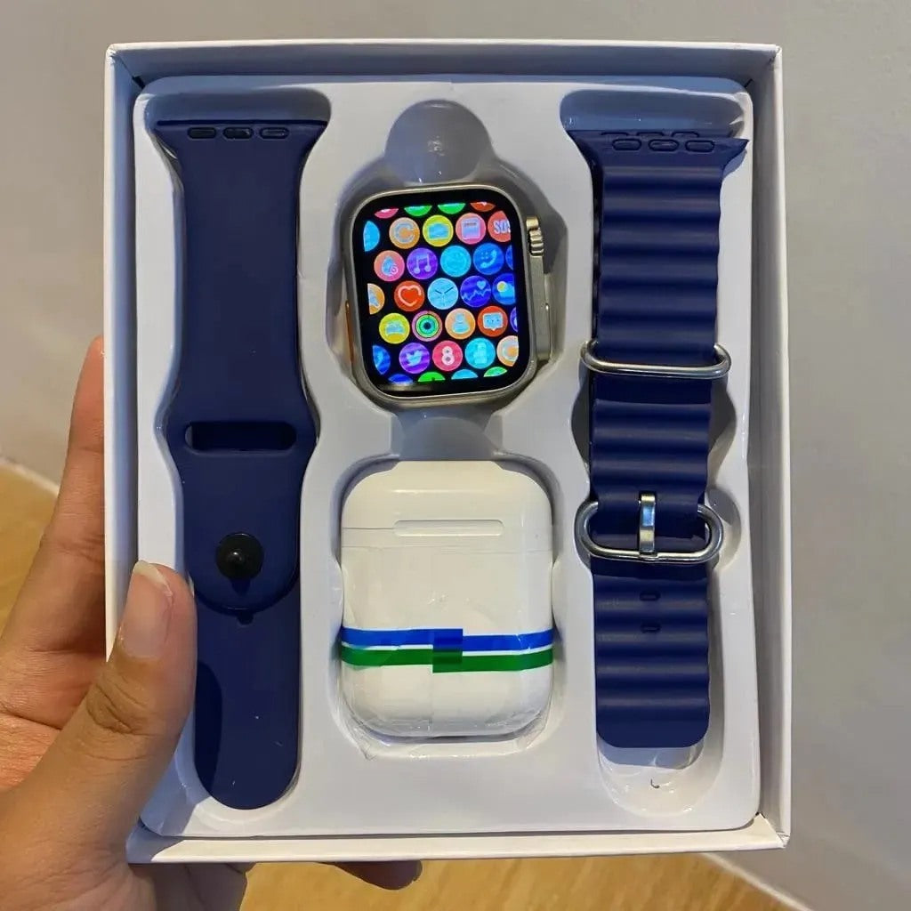 SMARTWATCH 2025+AUDIFONOS