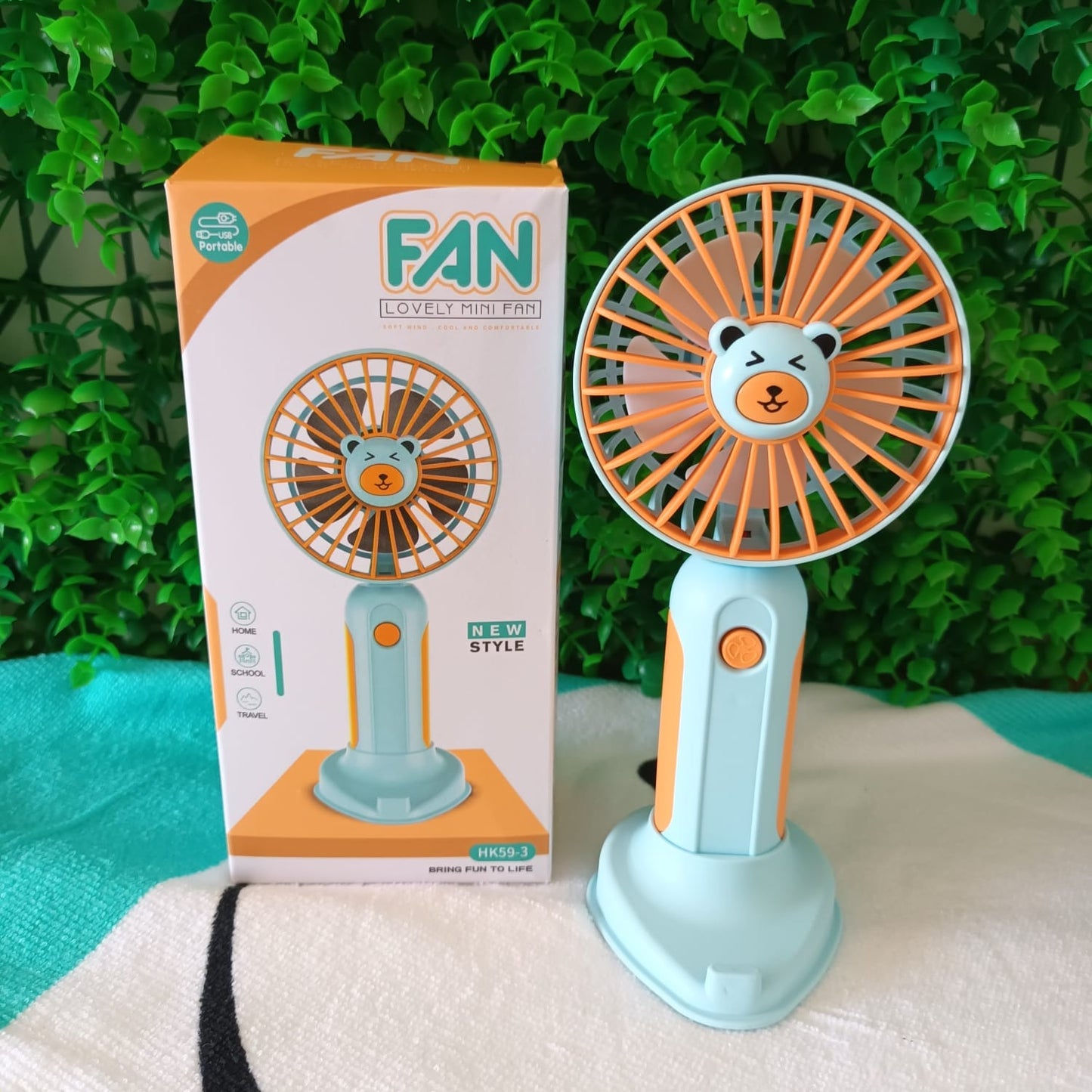 MINI VENTILADOR PORTATIL KAWAI