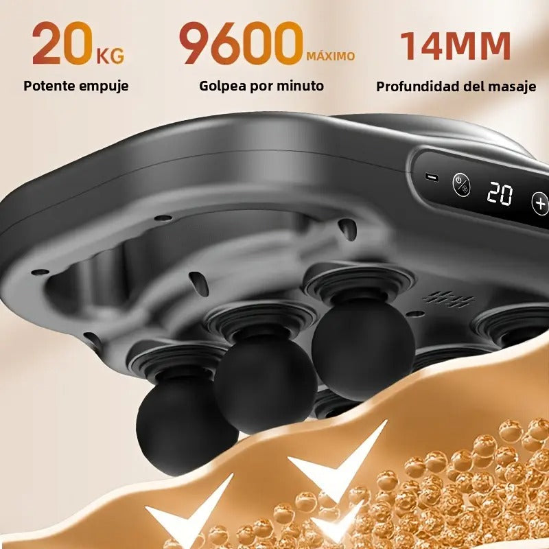 MASAJEADOR MUSCULAR PREMIUM ⭐ + Minimasajeador de regalo GRATIS ✅
