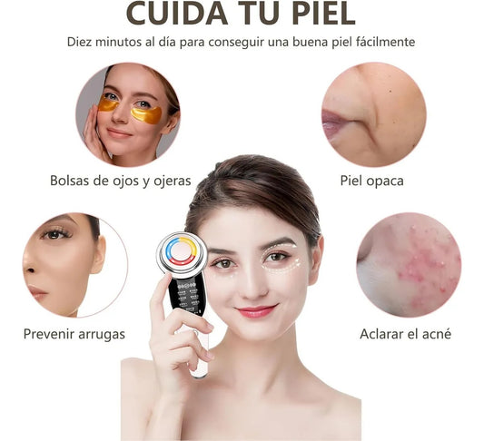 MASAJEADOR FACIAL 7 EN 1+ SERUM DE REGALO🎁