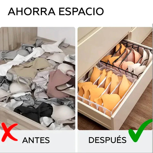 CLOSET ORGANIZER™ - SET DE 3 ORGANIZADORES DE POLOS & PANTALONES