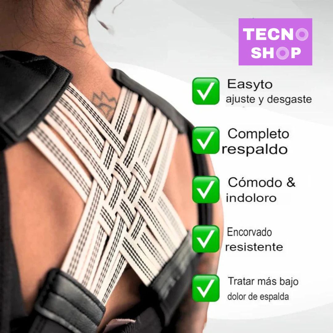 CORRECTOR POSTURA+ MINI MASAJEADOR GRATIS✅