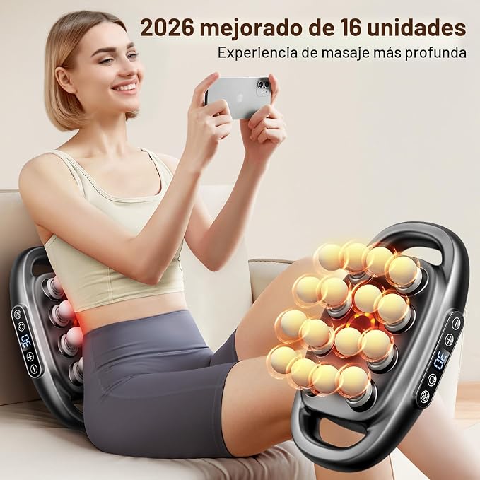 MASAJEADOR PREMIUM ⭐ X 16 + Minimasajeador de regalo GRATIS ✅
