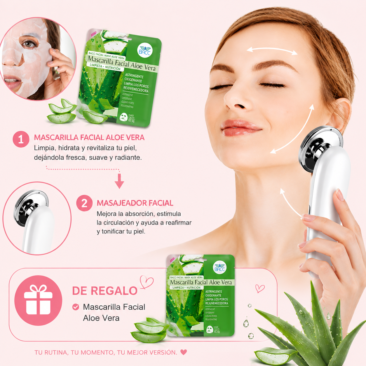 MASAJEADOR FACIAL DALIA