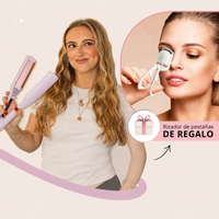 ONDULADOR DE CABELLO WAVYLUXE+ RIZADOR DE PESTAÑAS DE REGALO 🎁