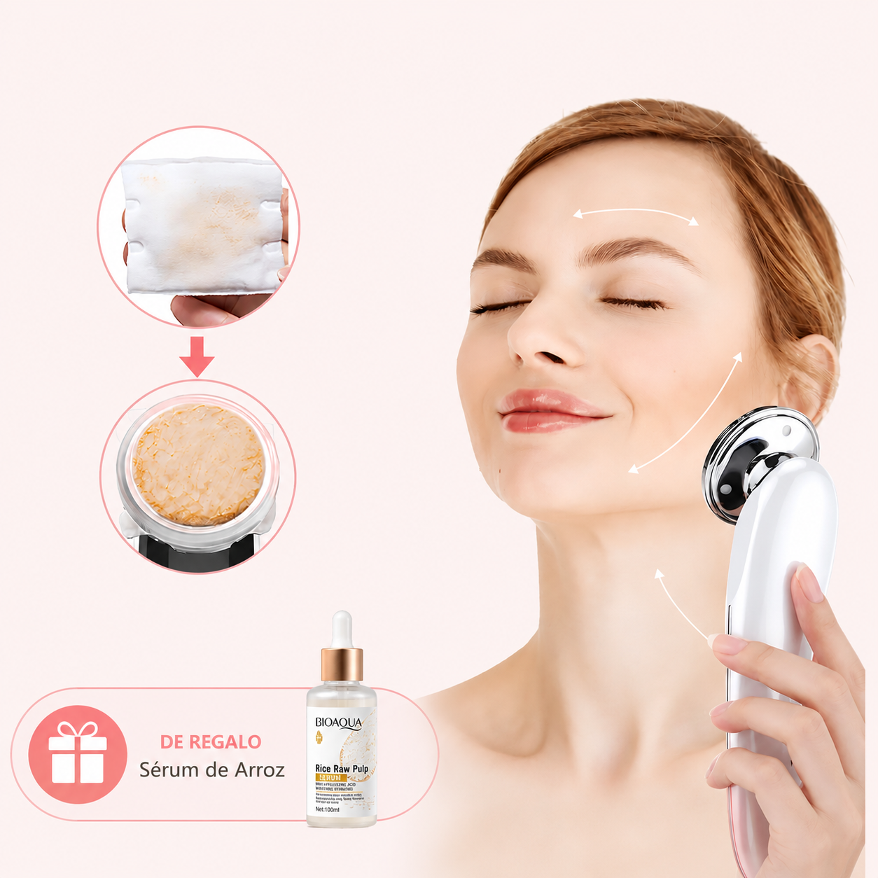 MASAJEADOR FACIAL 7 EN 1+ SERUM DE REGALO🎁