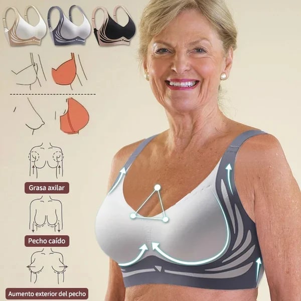 BRA COMFY-SUJETADOR PUSH UP SIN COSTURAS