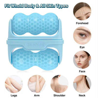 RODILLO FACIAL  DERMAGLOW  2 EN 1