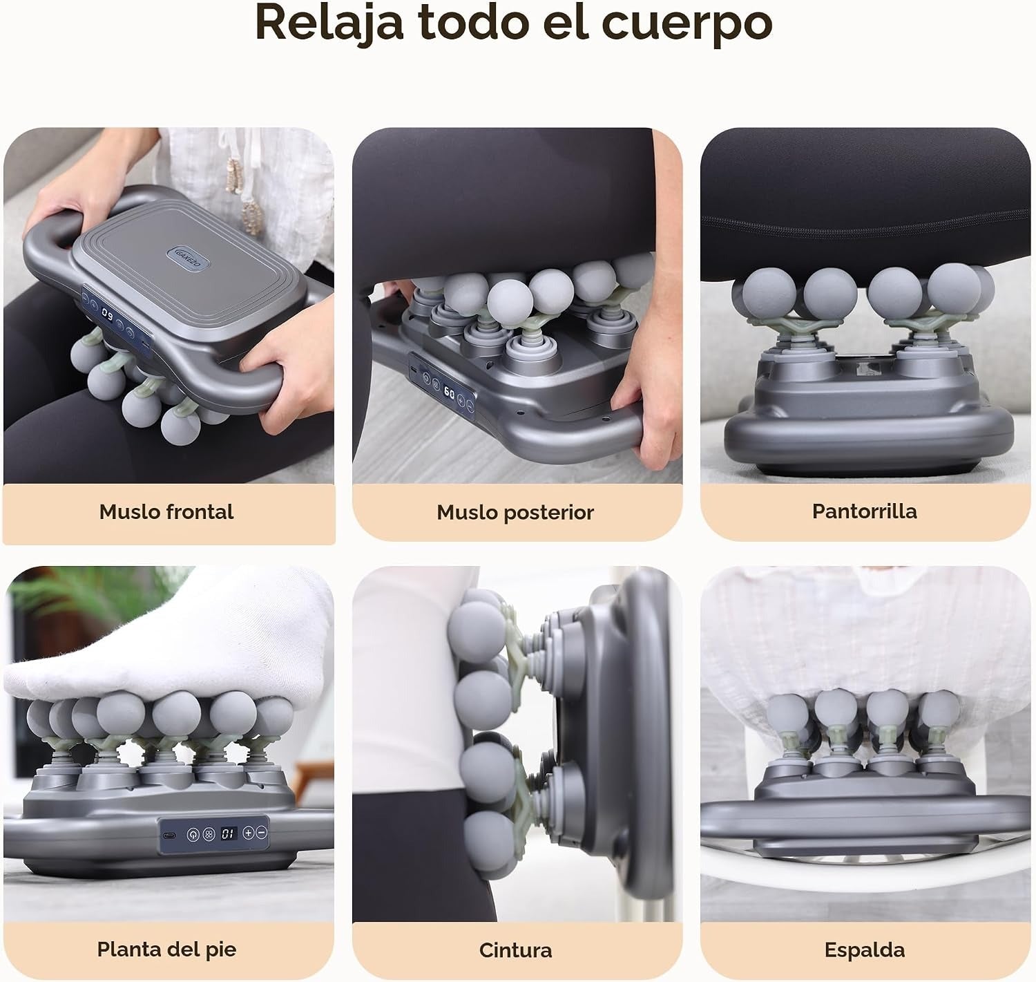 MASAJEADOR PREMIUM ⭐ X 16 + Minimasajeador de regalo GRATIS ✅