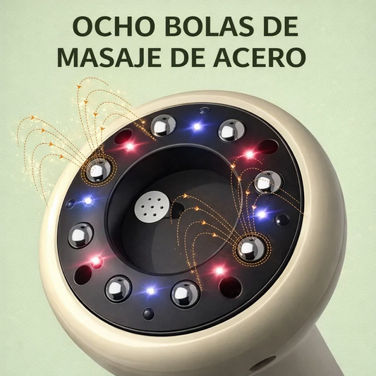 Masajeador Anticelulitis con calor y succión +Aceite de masaje de regalo🎁