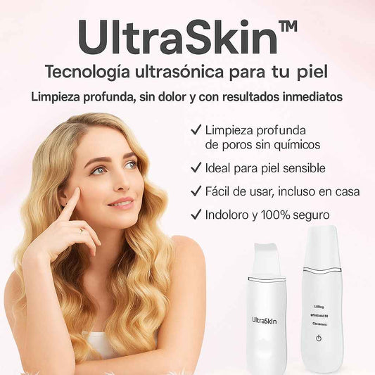 Limpiador UltraSkin™ – Tecnología ultrasónica para tu piel