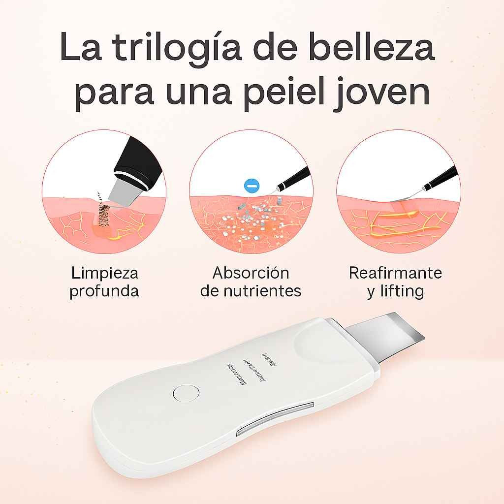 Limpiador UltraSkin™ – Tecnología ultrasónica para tu piel