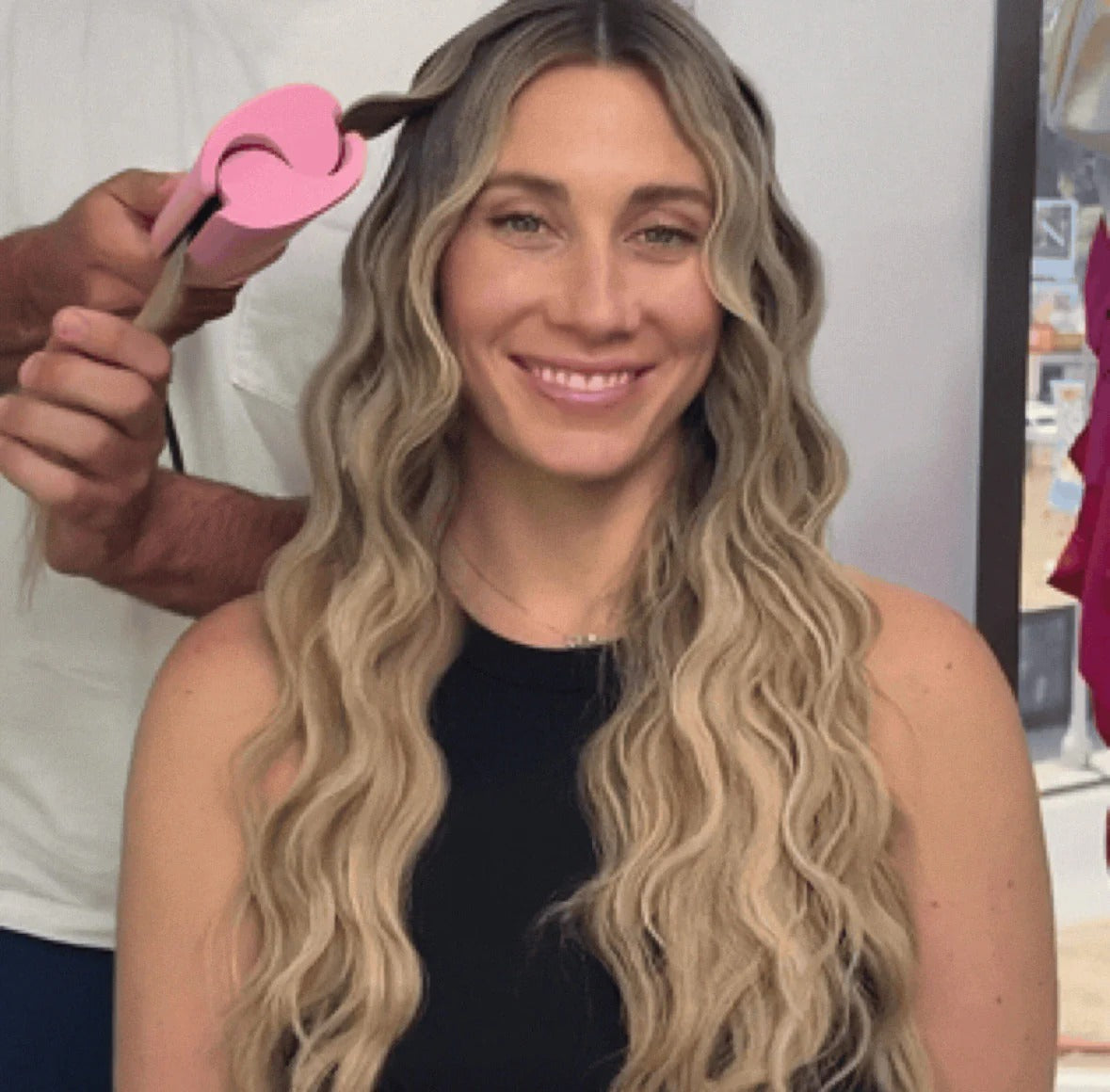 ONDULADOR DE CABELLO WAVYLUXE+ RIZADOR DE PESTAÑAS DE REGALO 🎁