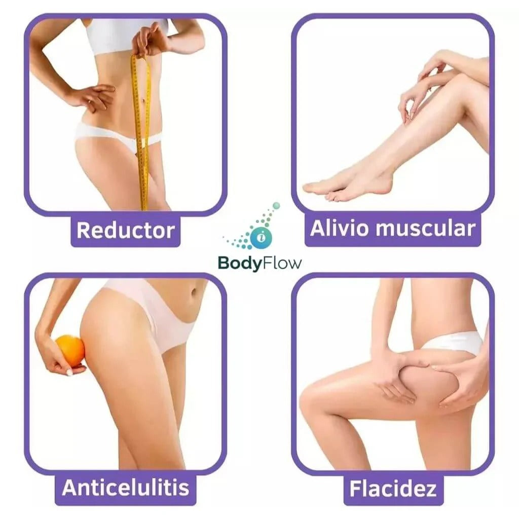 BODYFLOW:MASAJEADOR BODY REDUCTOR+ LIPOCREAM GRATIS✅