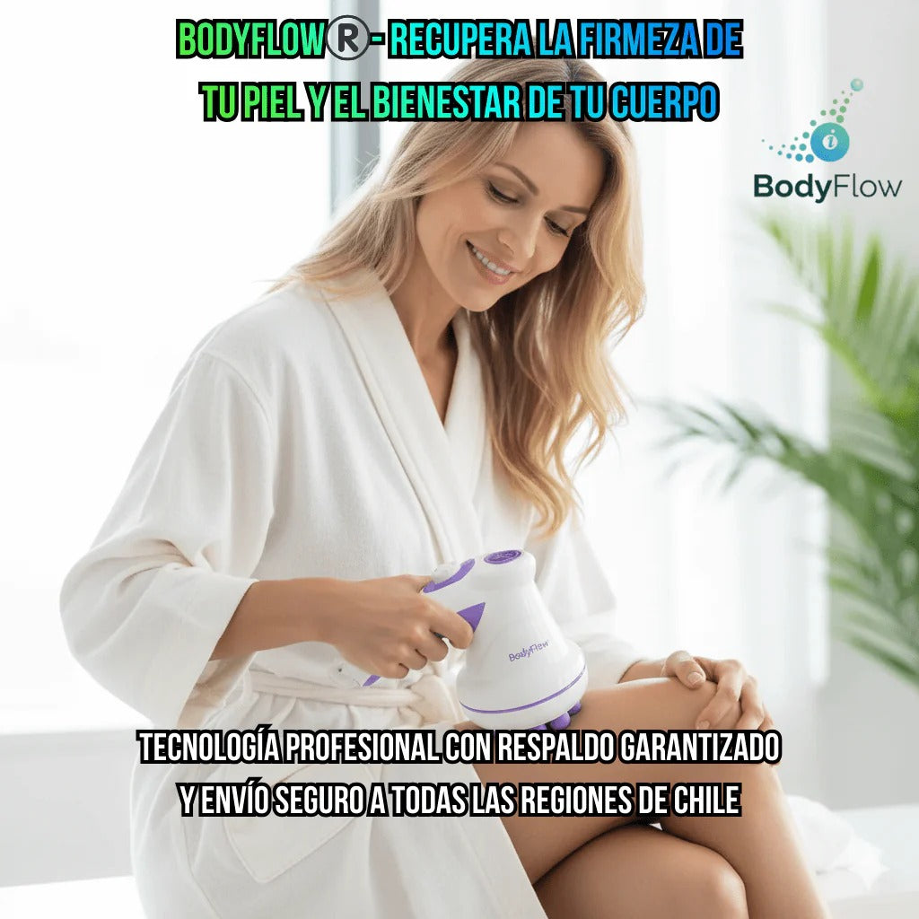 BODYFLOW:MASAJEADOR BODY REDUCTOR+ LIPOCREAM GRATIS✅