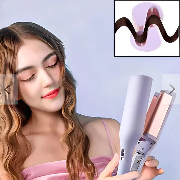 ONDULADOR DE CABELLO WAVYLUXE+ RIZADOR DE PESTAÑAS DE REGALO 🎁