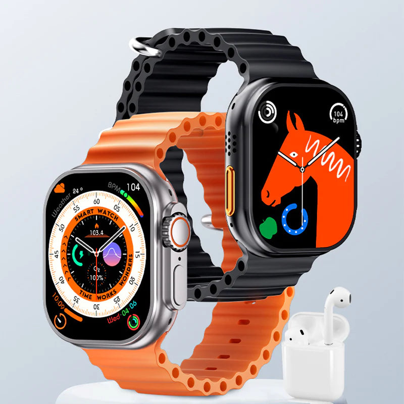 SMARTWATCH 2025+AUDIFONOS