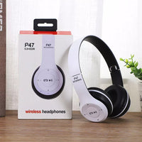 AUDÍFONO INALÁMBRICO BLUETOOH P47- SONIDO PERFECTO🎧