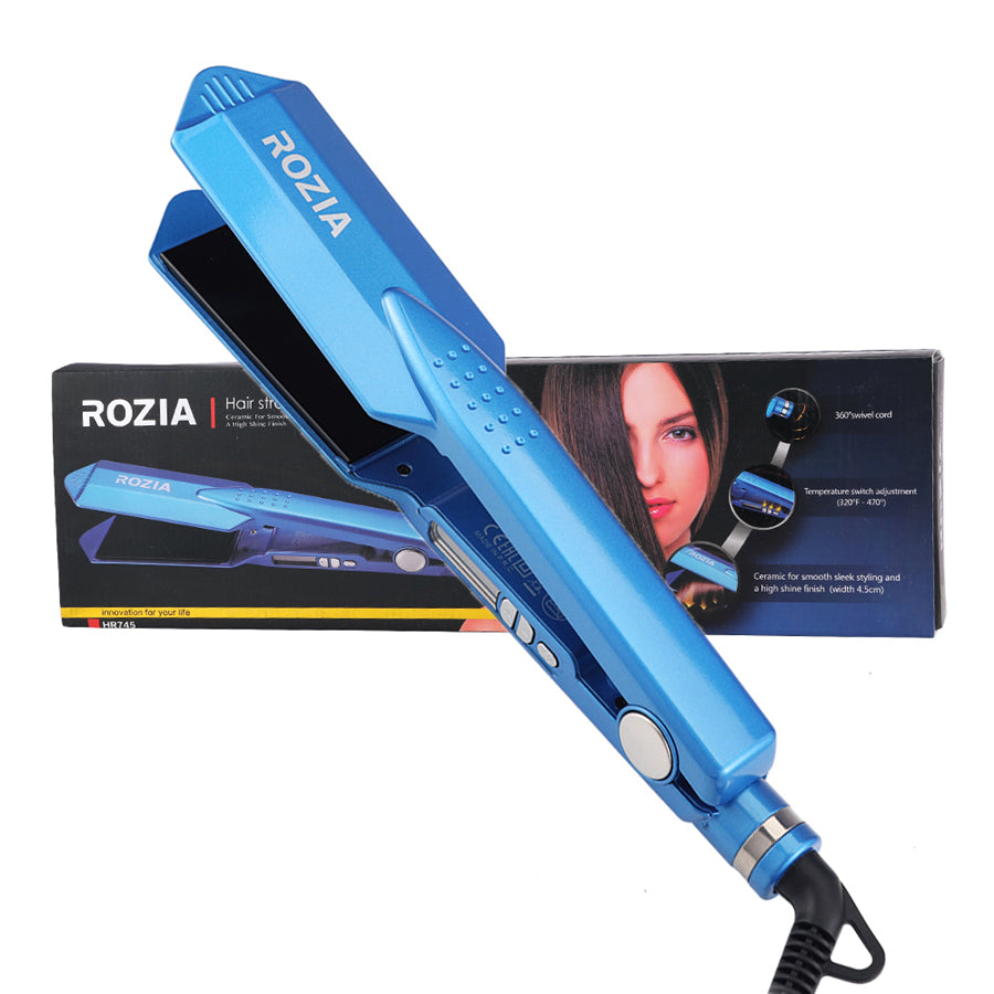 PLANCHA ROZIA PROFESIONAL | ALISADO CON BRILLO FÁCIL Y RÁPIDO