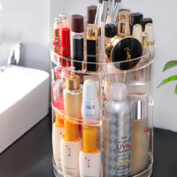 ORGANIZADOR DE MAQUILLAJE GIRATORIO 360°(DISEÑO DIAMANTE)™