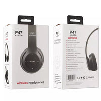 AUDÍFONO INALÁMBRICO BLUETOOH P47- SONIDO PERFECTO🎧