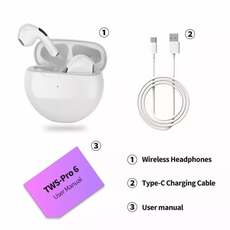 NUEVO!! EARPODS 6 PRO ™