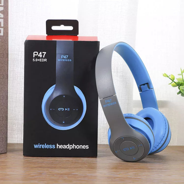AUDÍFONO INALÁMBRICO BLUETOOH P47- SONIDO PERFECTO🎧