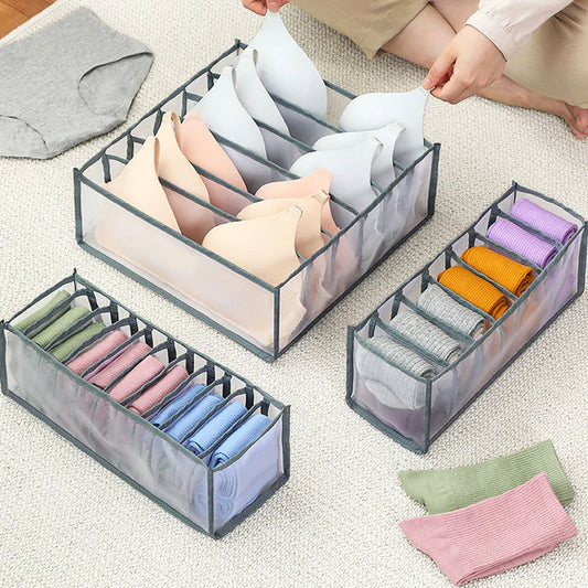 CLOSET ORGANIZER™ - SET DE 3 ORGANIZADORES DE POLOS & PANTALONES